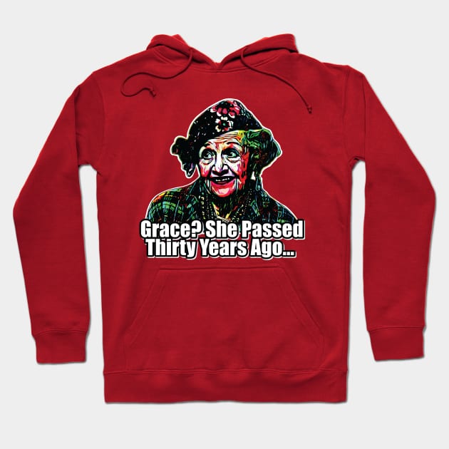 Grace? She Passed - Aunt Bethany Christmas Design Hoodie by Trendsdk